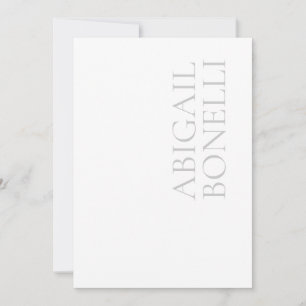 Professionell minimalistisk modern grå vit