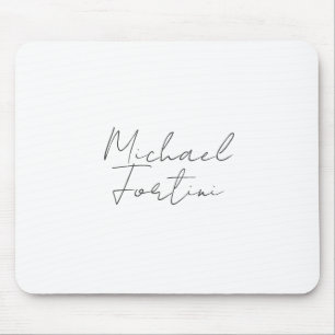 Professionell minimalistisk modern grått vit musmatta