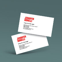 Professionell minimalistisk, modern, röd, vit