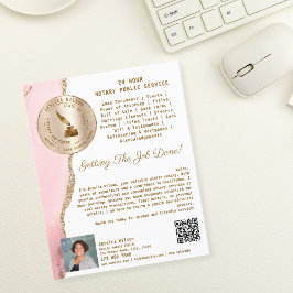 Professionell Mobile Notary & Loan Signing Agent Flygblad