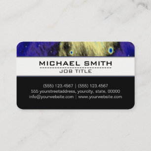 Professionell Modern Abstrakt Art Elegant #19 Visitkort