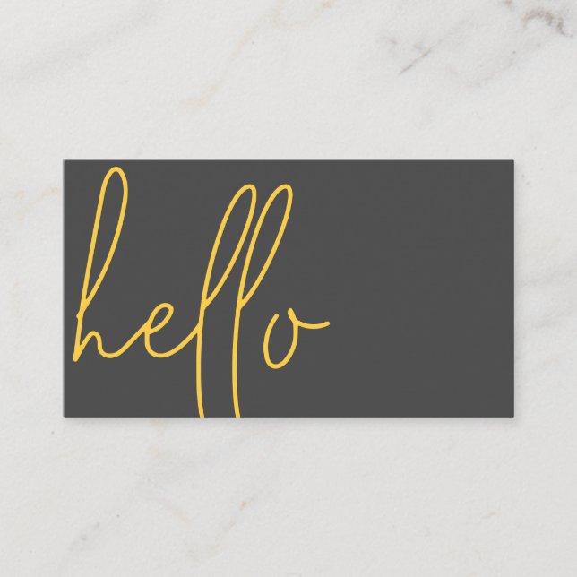 Professionell Modern Affärskort Visitkort (Framsida)