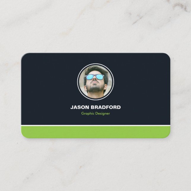 Professionell Modern Anpassningsbar Personlig Visitkort (Framsida)