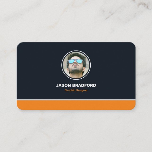 Professionell Modern Anpassningsbar Personlig Visitkort (Framsida)