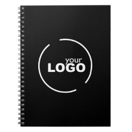 Professionell Modern Business Logotyp Black Anteckningsbok