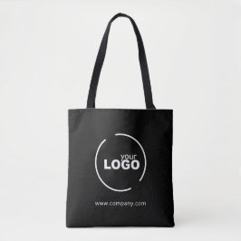 Professionell Modern Business Logotyp Black Tygkasse
