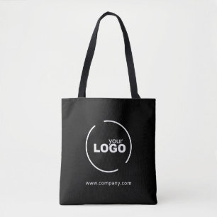 Professionell Modern Business Logotyp Black Tygkasse