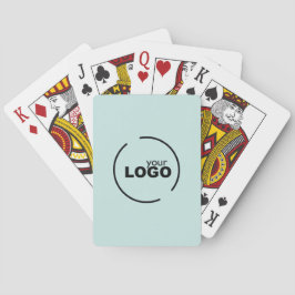 Professionell Modern Business Logotyp Light Turcos Casinokort