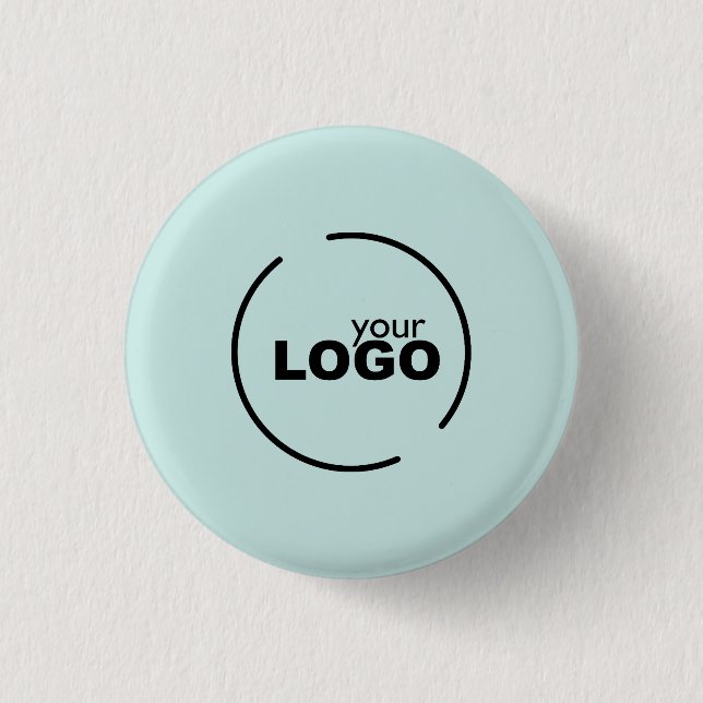 Professionell Modern Business Logotyp Light Turcos Knapp (Framsida)