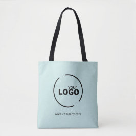 Professionell Modern Business Logotyp Light Turcos Tygkasse