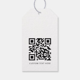 Professionell Modern Business Logotyp QR-kod Presentetikett