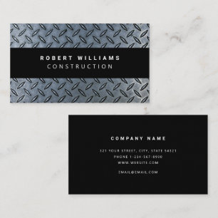 Professionell Modern Construction Industrial Visitkort