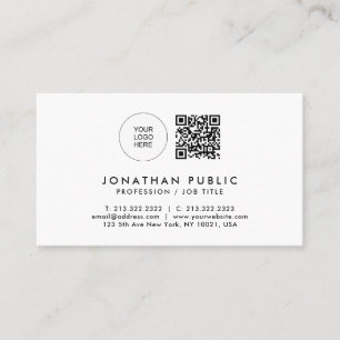 Professionell Modern Elegant Anpassningsbar Text-m Visitkort