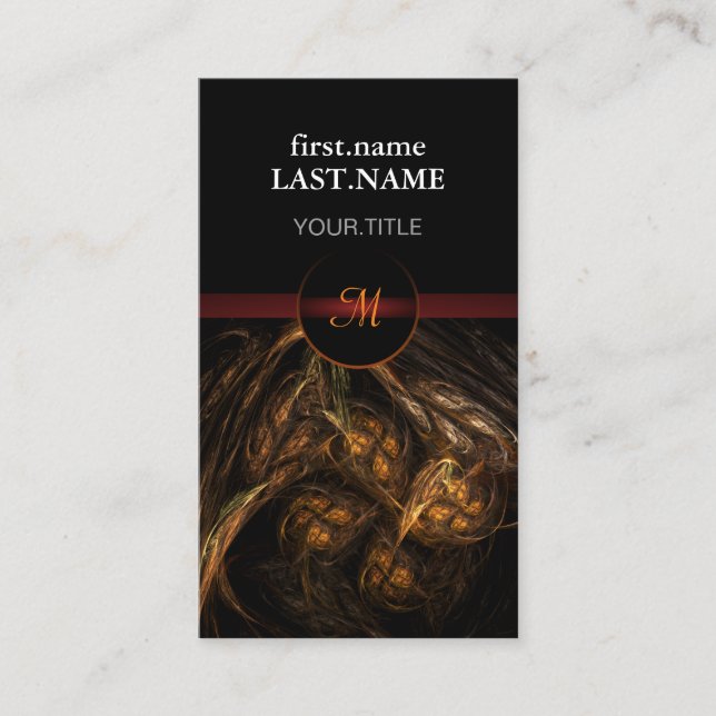 Professionell Modern Elegant Coola Earth Visitkort (Framsida)