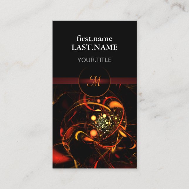 Professionell Modern Elegant Coola Hjärtslag Visitkort (Framsida)