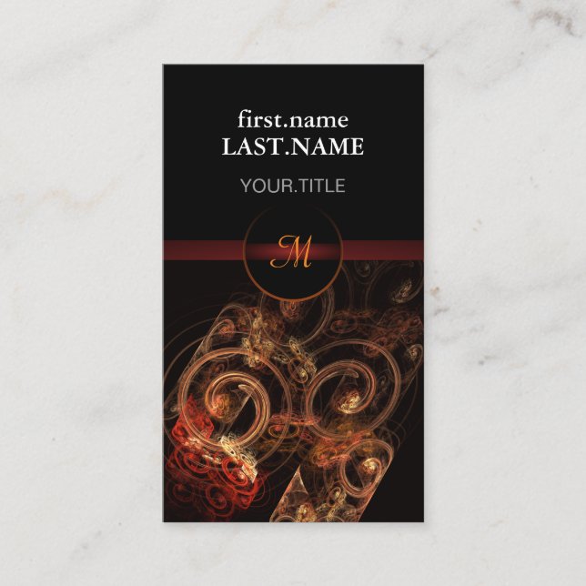 Professionell Modern Elegant Coola Music Visitkort (Framsida)