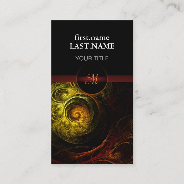 Professionell Modern Elegant Coola Sunrise Blommig Visitkort (Framsida)