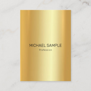 Professionell Modern Elegant Guld Mall Glamour Visitkort