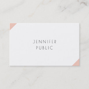 Professionell Modern Elegant Minimalistisk Mall Visitkort