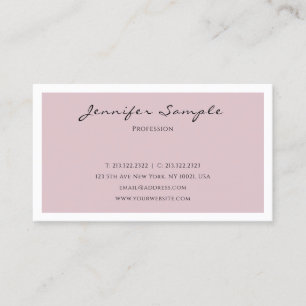 Professionell Modern enkel design, snygg och elega Visitkort