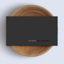 Professionell Modern enkel, svart, minimalistisk