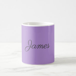 Professionell Modern enkel, vanlig handskriven Kaffemugg
