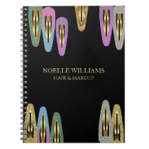 Professionell Modern Glitter Hårklämma Frisör