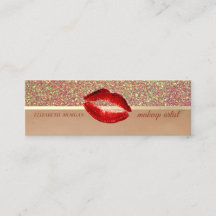 Professionell,Modern Glitter,Läppar,Makeup-artist