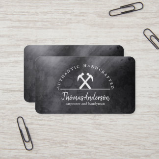 Professionell Modern Hemreparation Hantverkare Visitkort