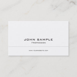 Professionell Modern Kreativ Black White Company Visitkort