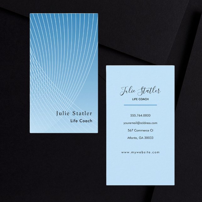 Professionell Modern Life Coach Mentor Council Visitkort (Skapare uppladdad)