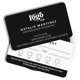 Professionell Modern Logotyp Nästa Möte Visitkort