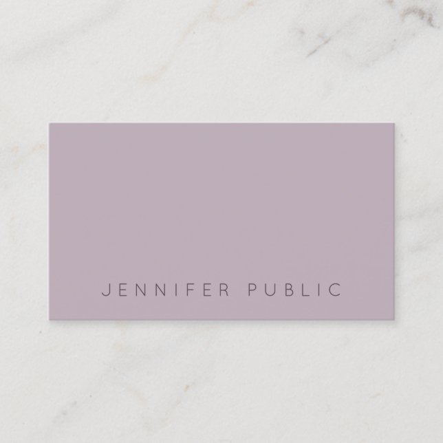 Professionell Modern minimal Elegant för minimal d Visitkort (Framsida)