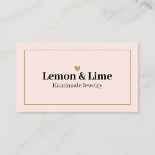 Professionell Modern minimal  Rosa bland kvinnor Visitkort