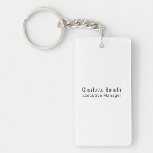 Professionell Modern Minimalist Enkel  (Framsidan)
