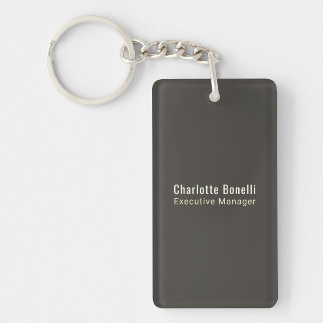 Professionell Modern Minimalist Enkel Rund Hörna (Framsidan)