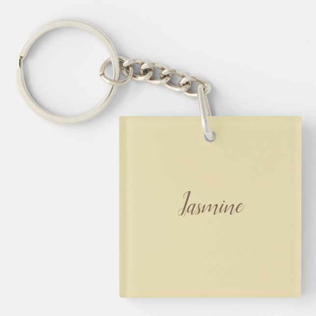 Professionell Modern Minimalist Pastel Beige Färg (Framsidan)