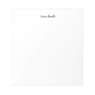 Professionell Modern Minimalistisk Enkel Anteckningsblock