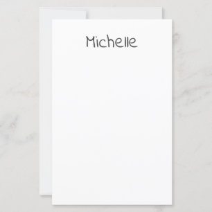 Professionell Modern Minimalistisk Enkel Egen Namn