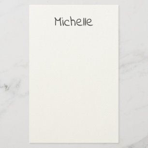 Professionell Modern Minimalistisk Enkel Egen Namn Brevpapper
