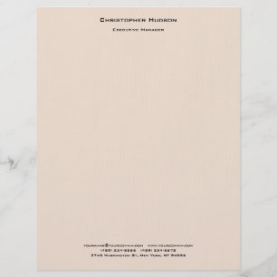 Professionell Modern Minimalistisk enkel enkel enk Brevhuvud