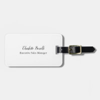 Professionell Modern minimalistisk handskrift Namn