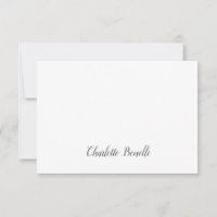 Professionell Modern Minimalistisk handskrift