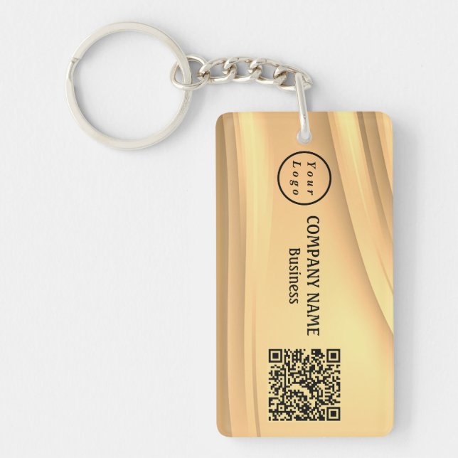 Professionell Modern Minimalistisk Logotyp Qr-kod (Framsidan)