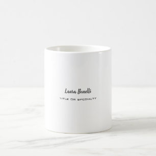 Professionell Modern Minimalistisk slapp Kaffemugg