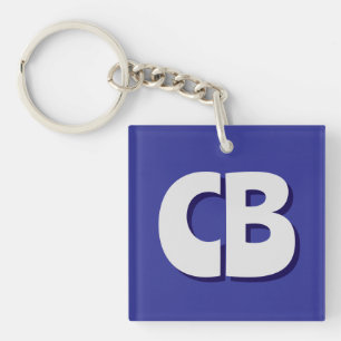 Professionell Modern Monogram Minimalist Initialer