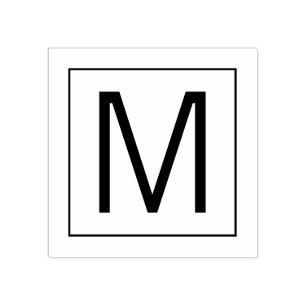 Professionell Modern Monogram Stämpel