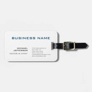 Professionell Modern Plain Simple Bagagebricka