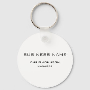 Professionell Modern Plain Simple Nyckelring