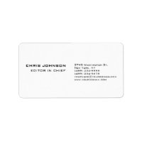 Professionell Modern Plain Simple Premium Silke